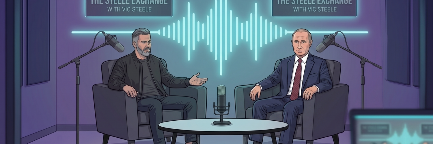 Putin at podcast